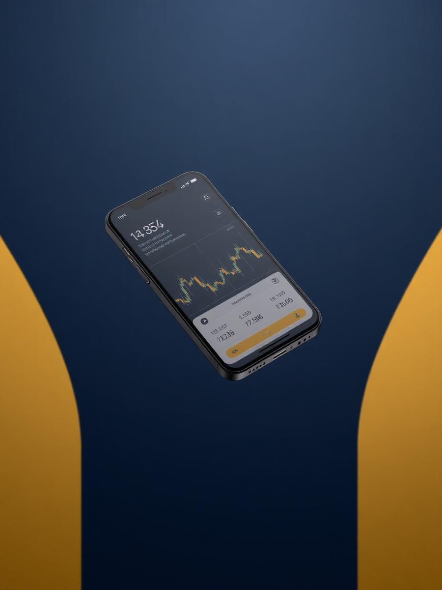 Global Elite Trade app on smartphone